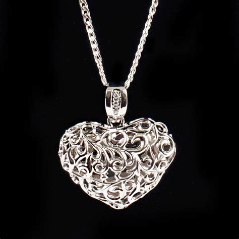 Myhwh 7 cherished divine charm heart pendant
